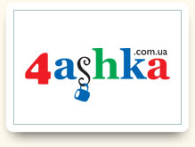 Дизайн логотипа www.4ashka.com.ua
