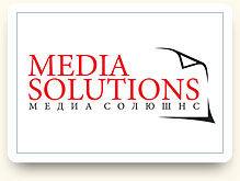 Дизайн логотипа Медиа Солюшнс